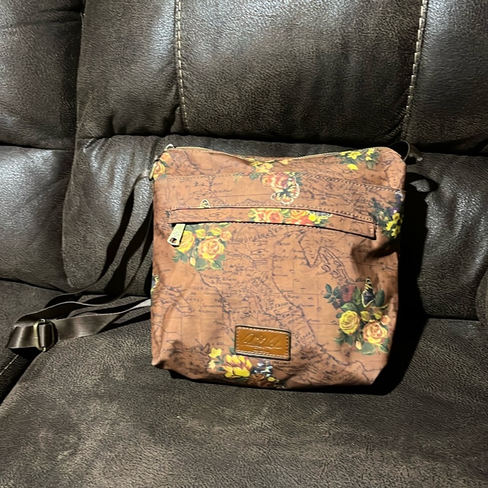 Patricia Nash Purse - Flowers and Maps